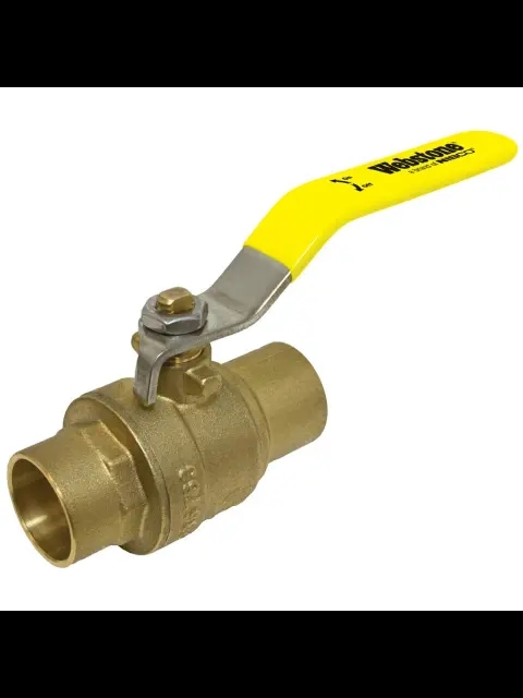1/2" Brass Ball Valve CxC