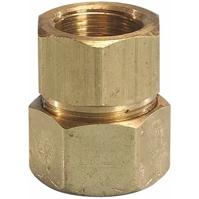 1/2" TP X NPT AutoFlare Straight Female Adapter