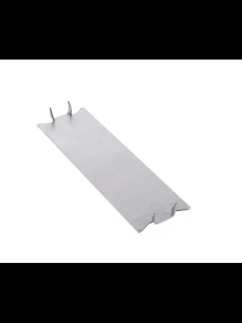 2" X 5" 16 Gauge Safety Plate