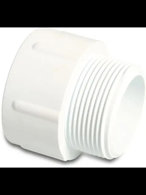 2-1/2" PVC Male Adapter Schedule 40