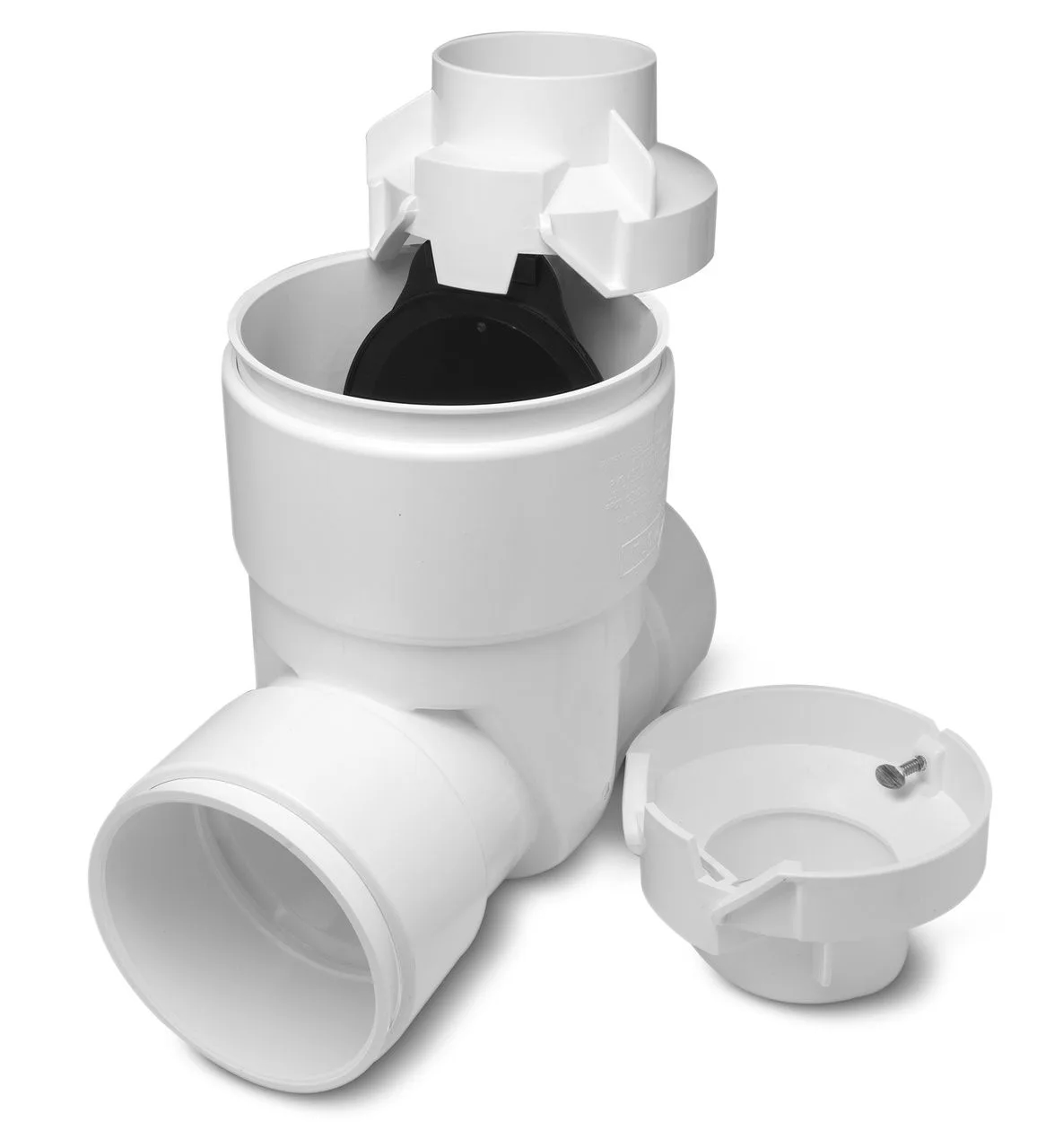 6" PVC Clean Check Extendable Backwater Valve