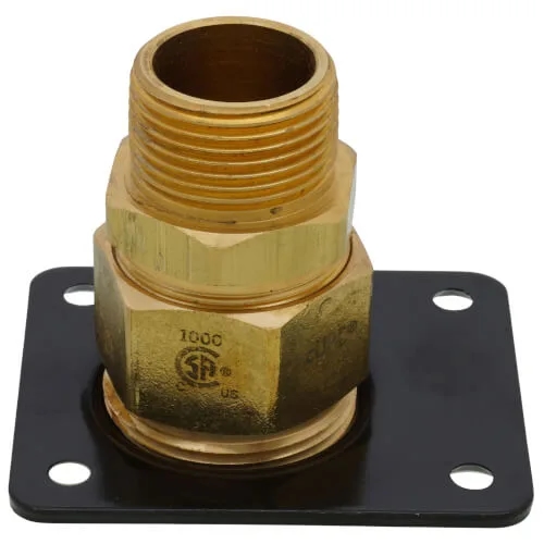 1" AutoFlare Retangular Steel Flange Adapter/Termination Mount