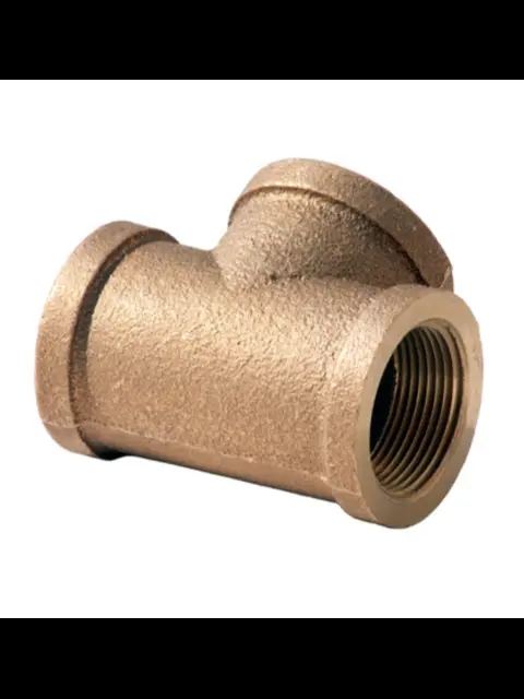 BF B-T09 2-1/2" BRASS TEE
