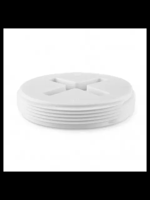 2" PVC DWV Flat Countersunk Plug
