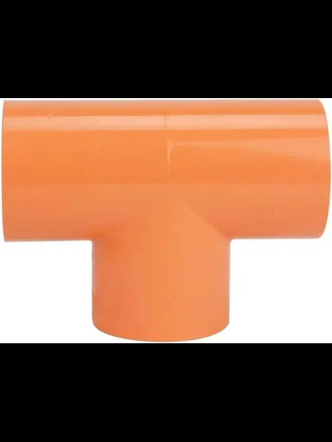 Tyco BlazeMaster 1-1/2" X 1-1/2" X 3/4" Orange CPVC Tee