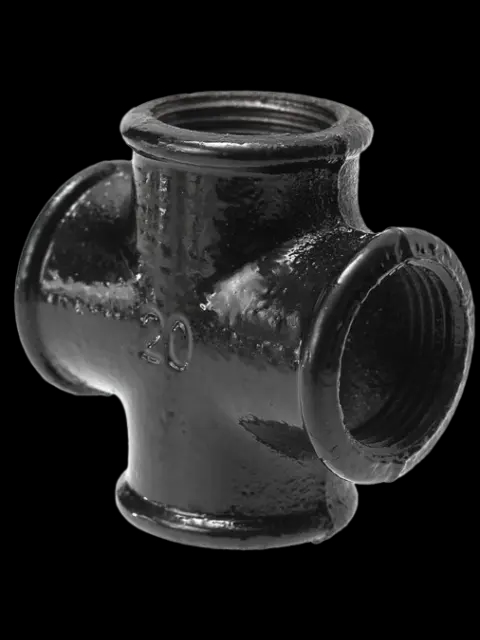 1-1/2" No Hub Cast Iron Sanitary Cross Import