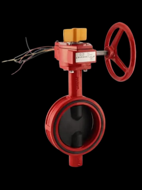 ALEUM HPW-300 3" Wafer Butterfly Valve W/Switch 300PSI UL/FM Approved