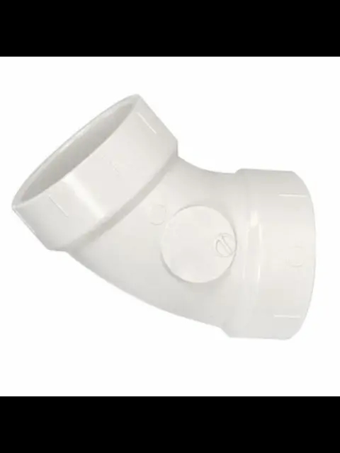 4" PVC DWV 1/6 Bend (HxH)