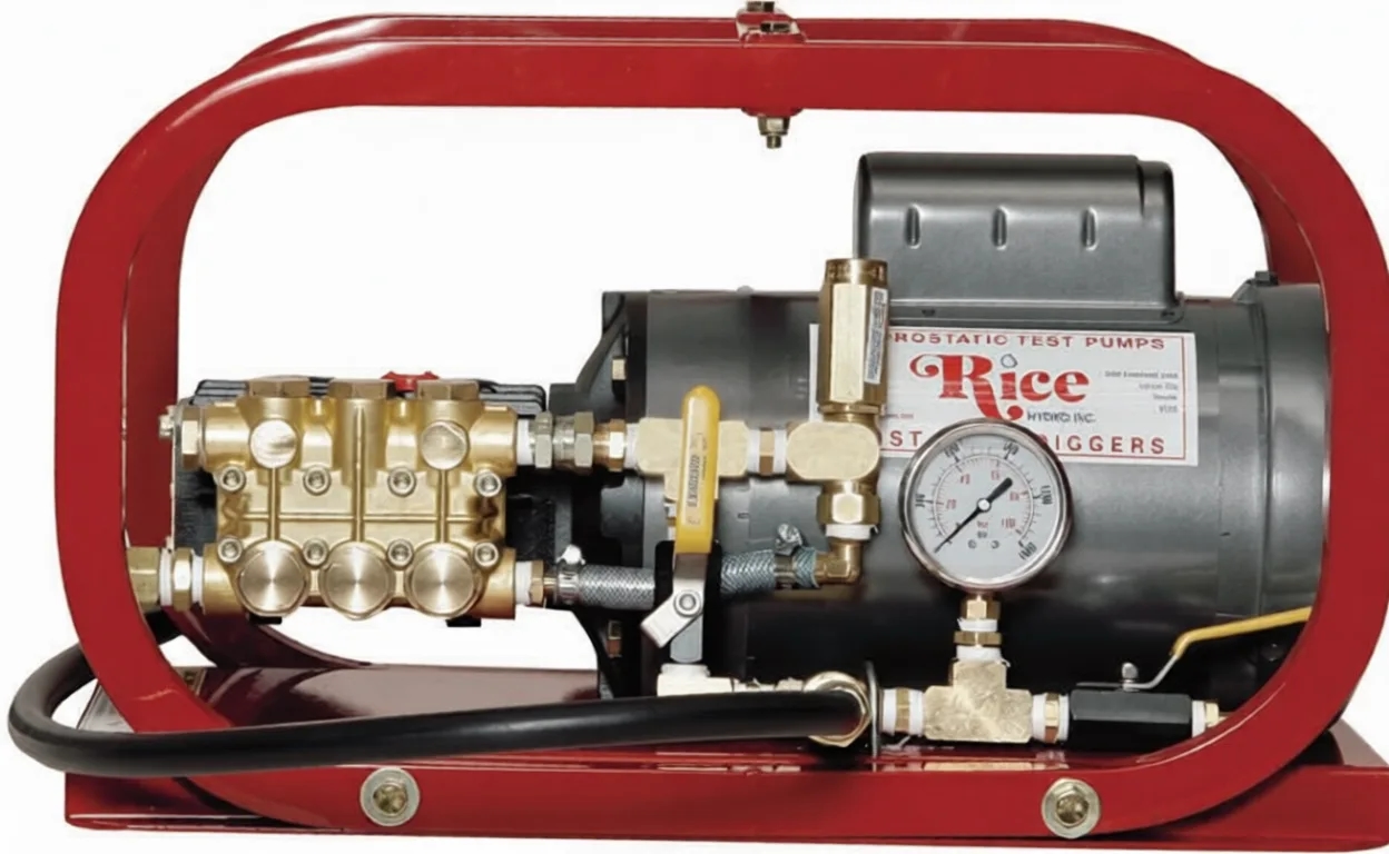 Rice Hydro EL1 Hydrostatic Test Pump 3 GPM up to 300 PSI
