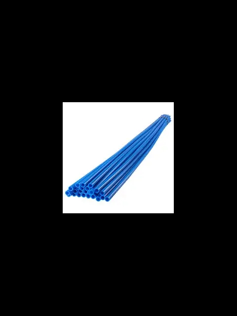 1/2" X 20' Straight Pipe Blue UV Shield