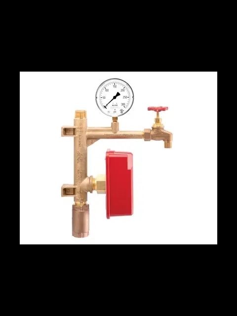 National Fire Products SR125-IR4 1-1/4" Resi-Riser Residential Riser Manifold W/Check Valve