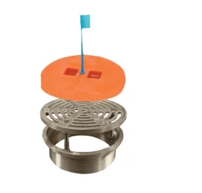 6" Top Set Strainer with Vertical and Side To Side Adjustment