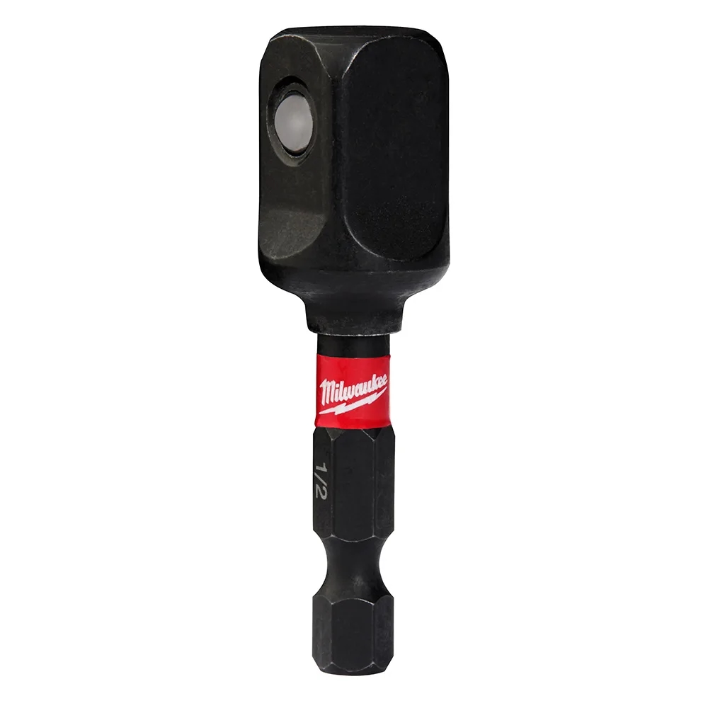 SHOCKWAVE 1/4" Hex to 1/2" Square Socket Adapter