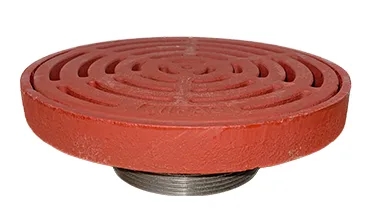 9" Ductile Iron Top Assembly Round Adjustable Tractor Grate