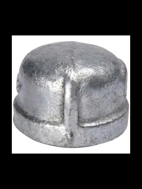 3/4" Galvanized Malleable Cap