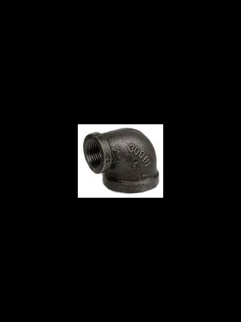 2" X 1/2" Ductile Iron 90 Screwed Elbow