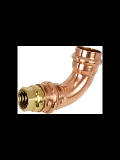 APOLLO 10066566 1/2'' X 3/8'' COPPER 90 ELBOW 8707-3-R PRESS X FEMALE