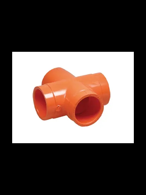 Tyco BlazeMaster 2-1/2" Orange CPVC Cross