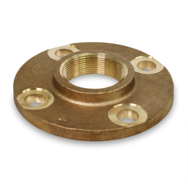 Companion-Flange-Brass-Threaded-Lead-Free