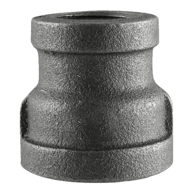 Black Malleable Reducing Coupling